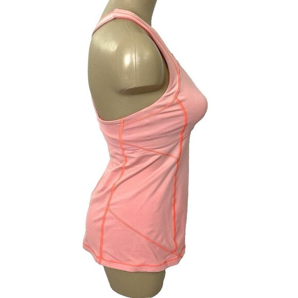 Lululemon Kanto Catch Me Cross Back Flash Tank Top Womens size 6 Peachy Pink - Picture 4 of 10
